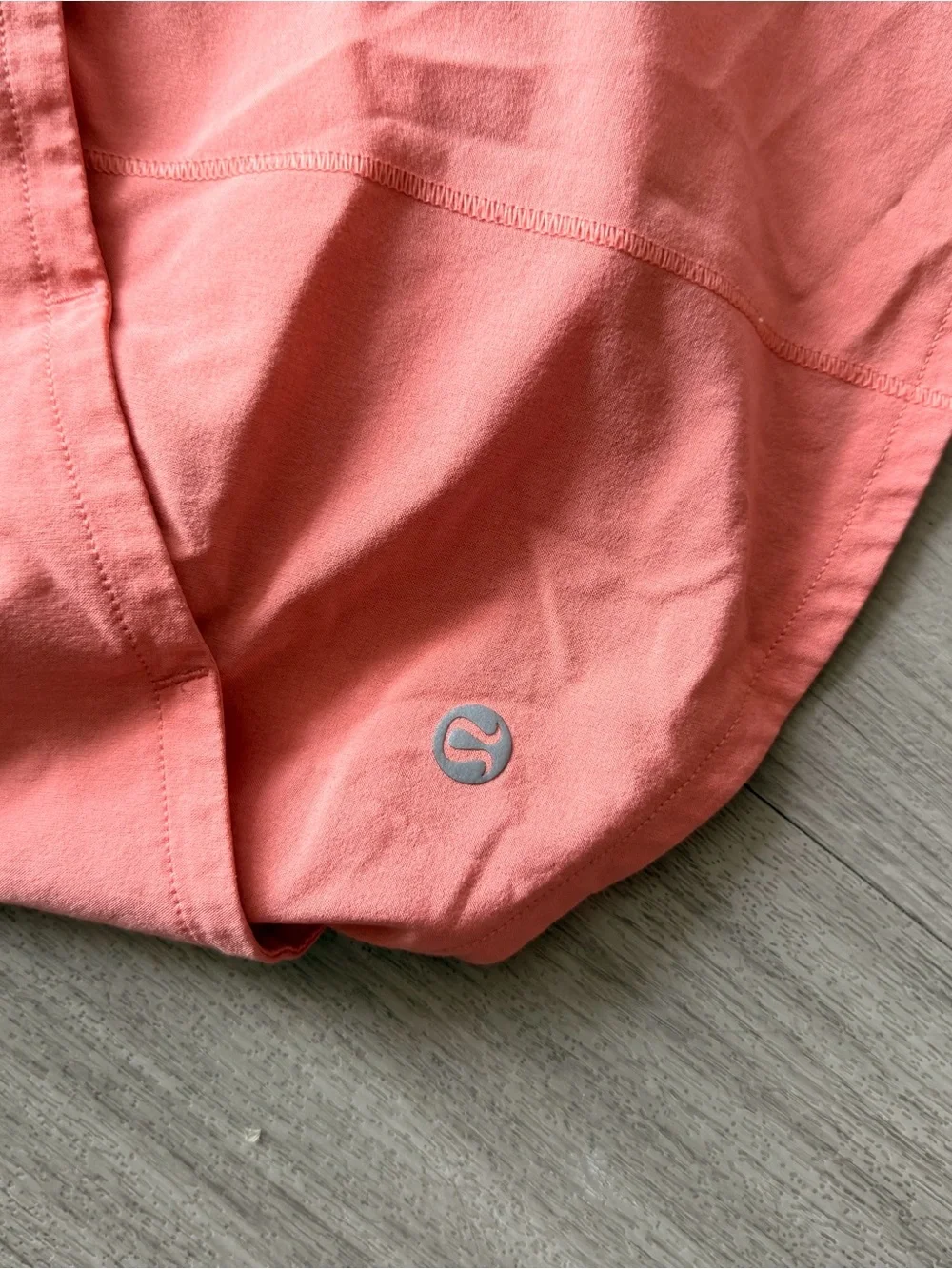 lululemon athletica Coral Pink Run Shorts